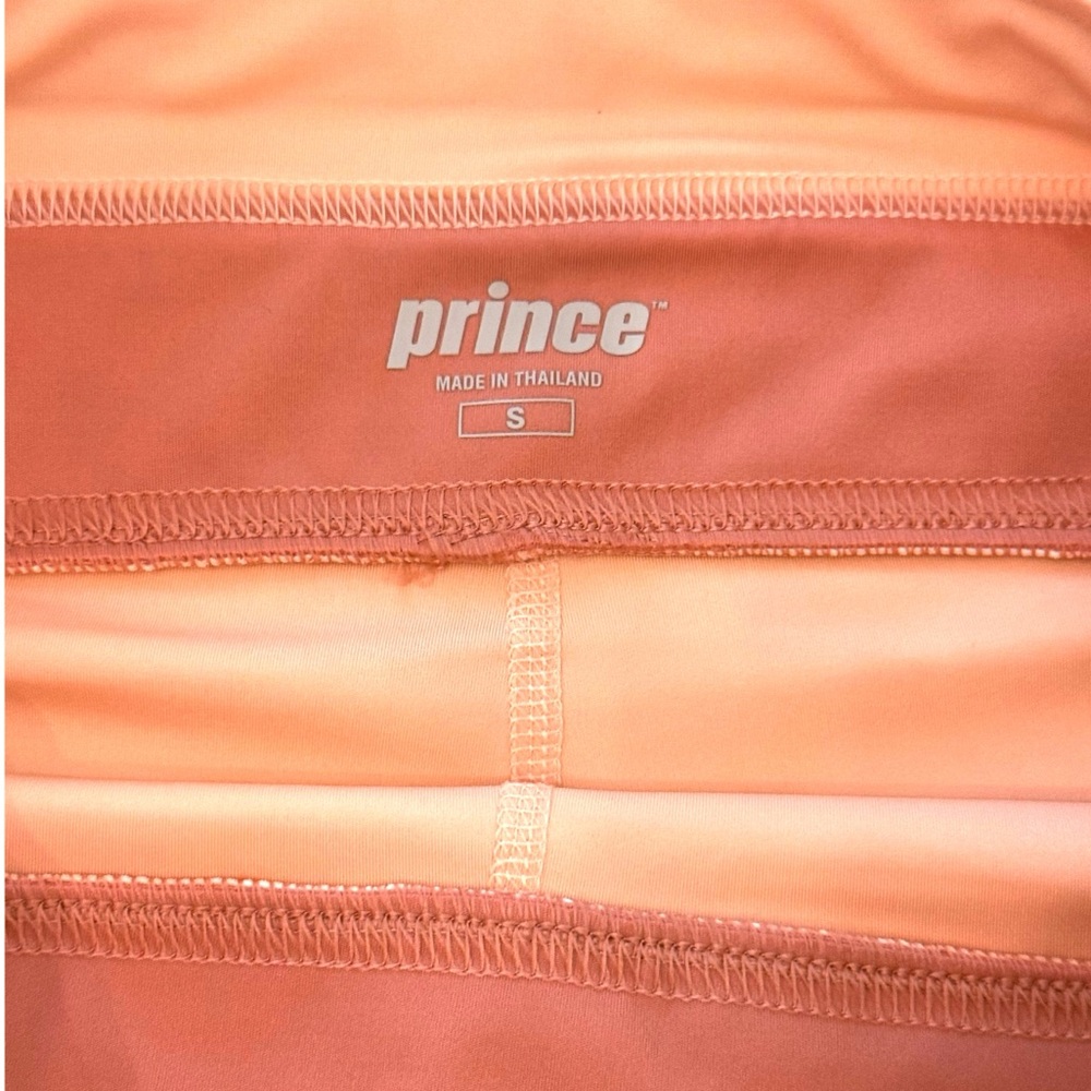 Prince Sporty Court Tennis or Golf Skort Floral Peach Size Small - Picture 3 of 4